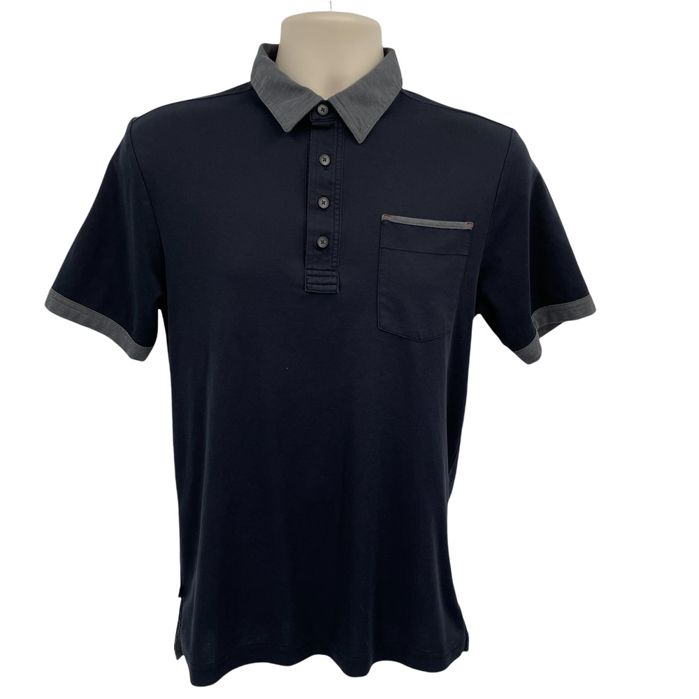 Travis Mathew Black Polo Shirt